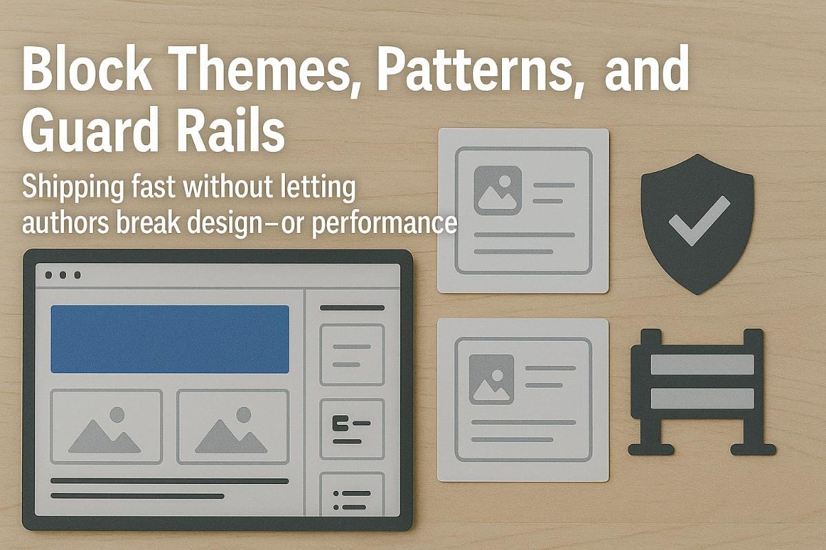 Block Themes, Patterns, and Guard Rails