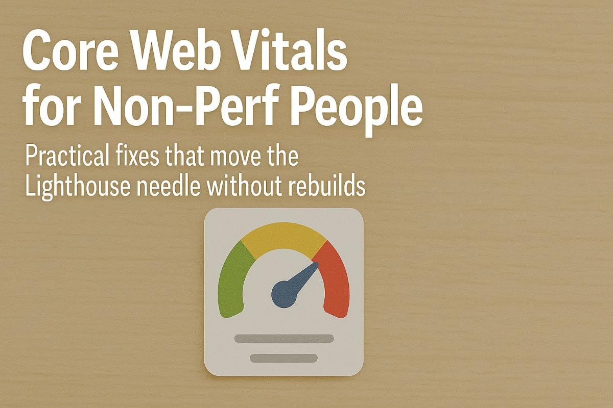 Core Web Vitals for Non-Perf People