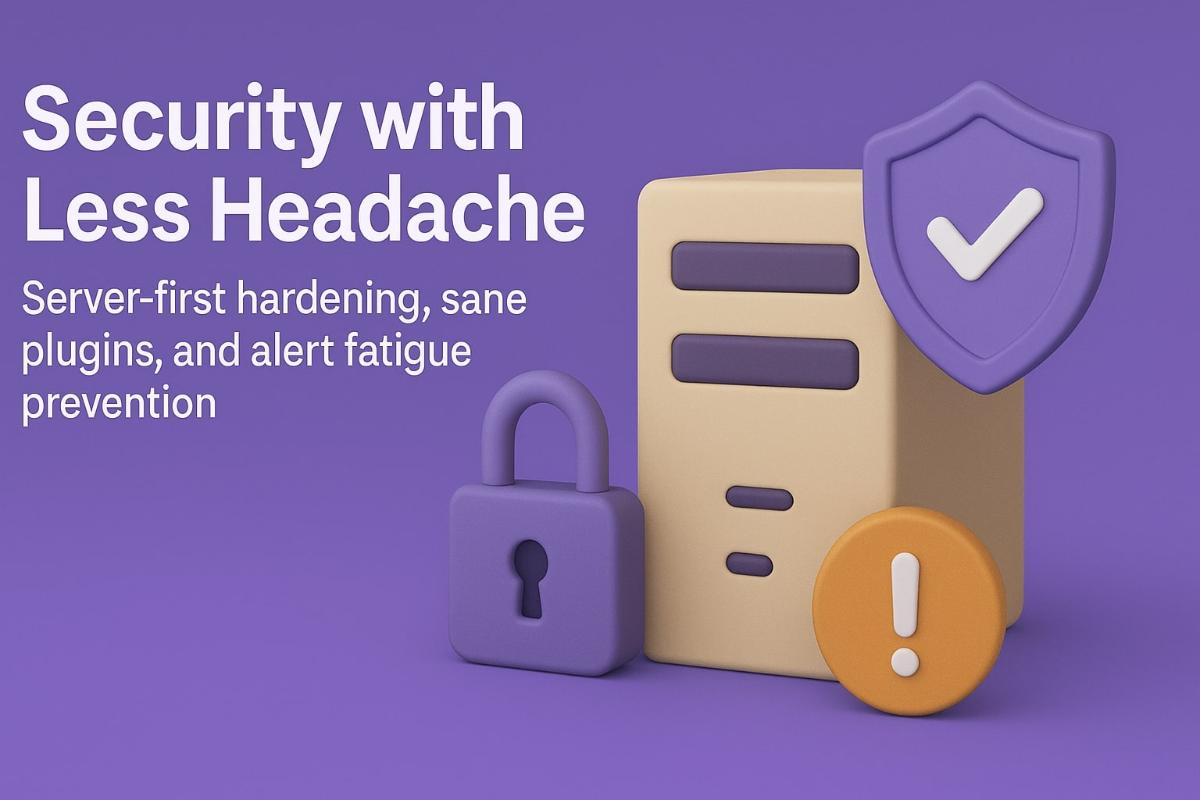 Security with Less Headache