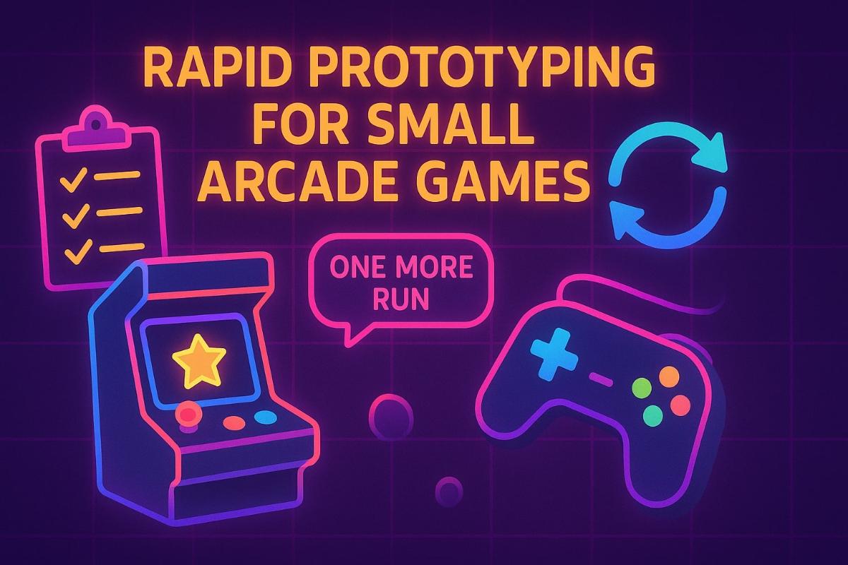 Rapid Prototyping for Small Arcade Games